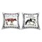 Dairy Farm Cattle 2 PC Outdoor Printed Pillow Set Design by Elena Vladykina, 18 x 7 x 18